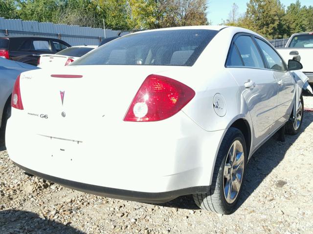 1G2ZG58B774166643 - 2007 PONTIAC G6 BASE WHITE photo 4