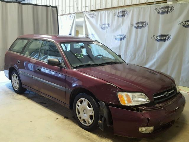 4S3BH6251Y7301814 - 2000 SUBARU LEGACY MAROON photo 1