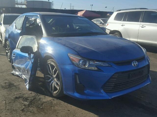 JTKJF5C72GJ024029 - 2016 TOYOTA SCION TC BLUE photo 1