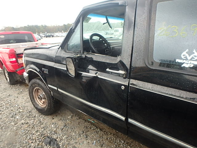 1FTEX14H7SKA41319 - 1995 FORD F150 BLACK photo 10