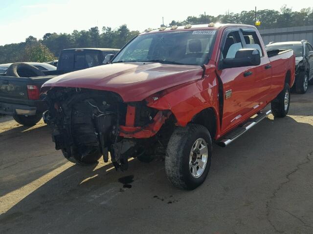 3D7UT2CL8BG508277 - 2011 DODGE RAM 2500 RED photo 2