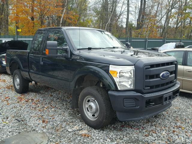 1FT7X2B63CEC69687 - 2012 FORD F250 BLACK photo 1