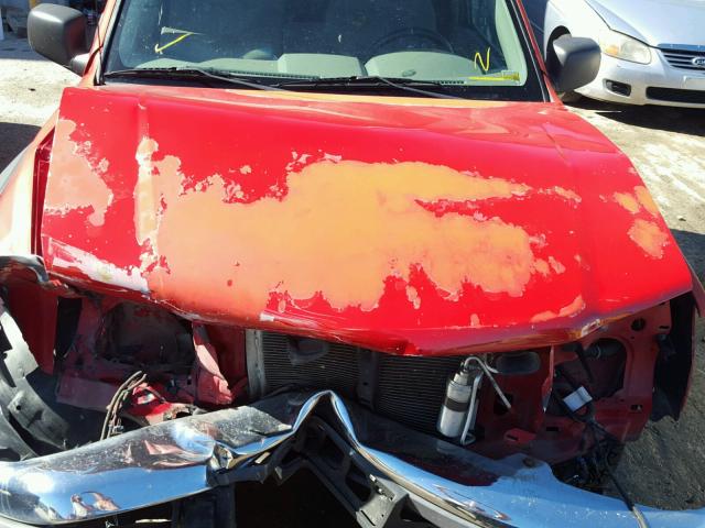 1GCDT196958171893 - 2005 CHEVROLET COLORADO RED photo 7