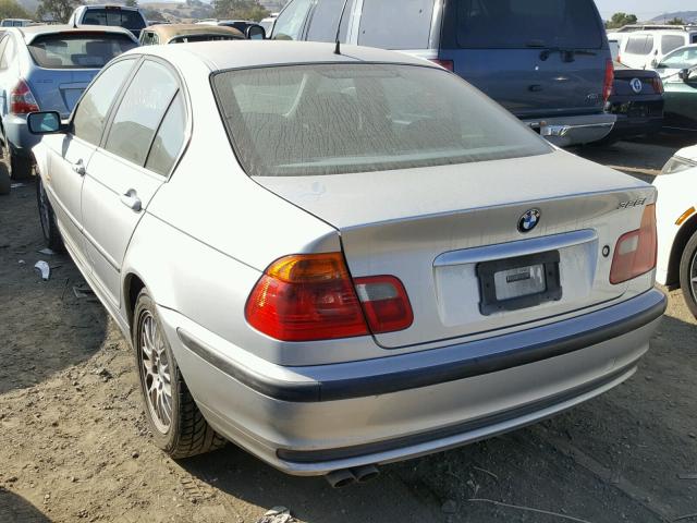 WBAAM5344YJR60977 - 2000 BMW 328 I SILVER photo 3