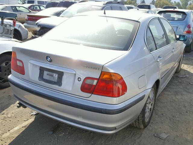 WBAAM5344YJR60977 - 2000 BMW 328 I SILVER photo 4