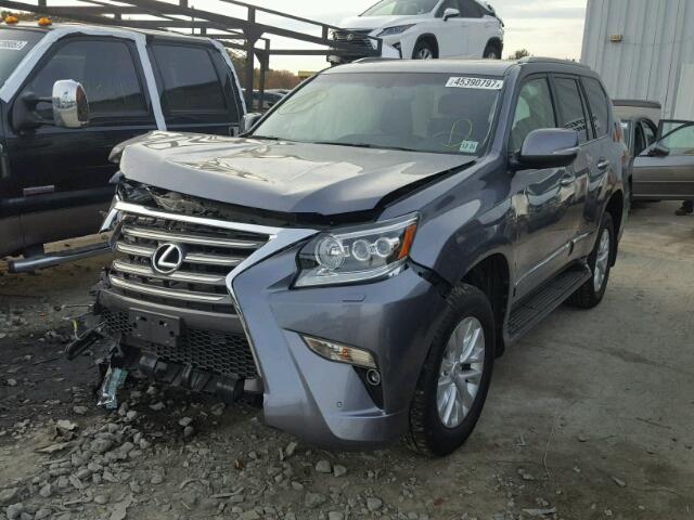 JTJBM7FX1H5157056 - 2017 LEXUS GX BASE GRAY photo 2