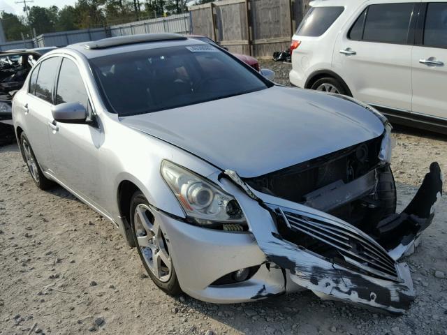 JN1CV6AP9AM404215 - 2010 INFINITI G37 BASE SILVER photo 1