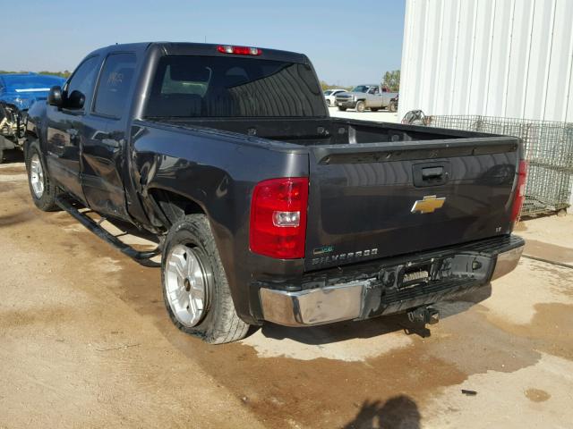 3GCRCSE03AG123338 - 2010 CHEVROLET SILVERADO GRAY photo 3