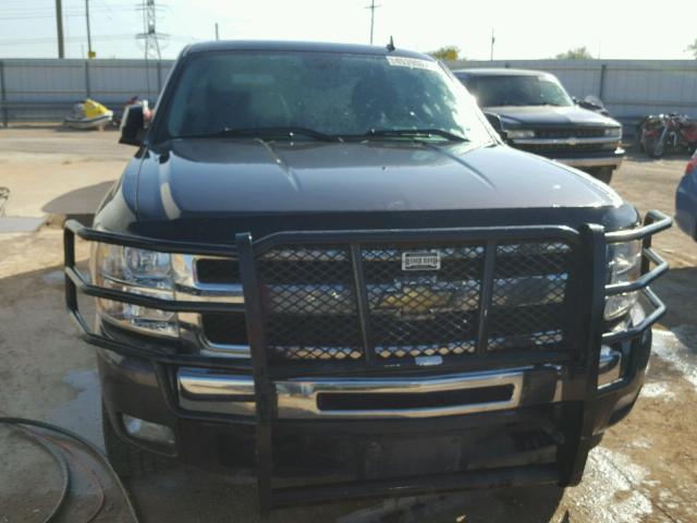 3GCRCSE03AG123338 - 2010 CHEVROLET SILVERADO GRAY photo 9