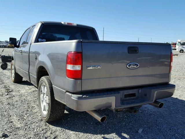 1FTRX12WX4NC47335 - 2004 FORD F150 GRAY photo 3