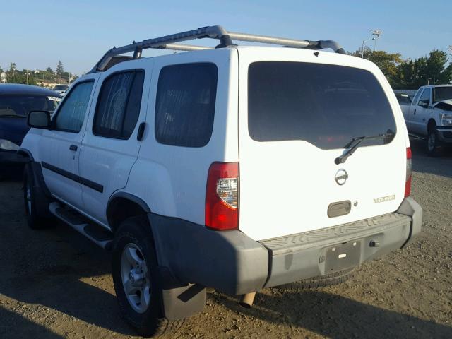 5N1ED28Y04C610772 - 2004 NISSAN XTERRA XE WHITE photo 3