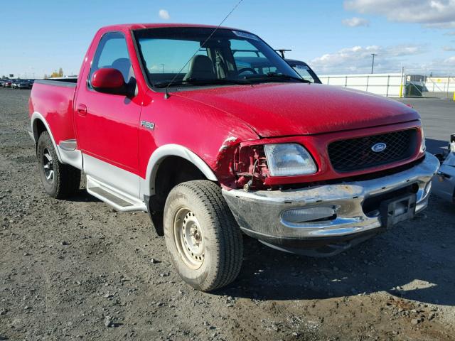 1FTEF08L2VKB52506 - 1997 FORD F150 RED photo 1