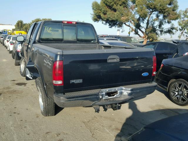 1FTDX1866VKC01621 - 1997 FORD F150 BLACK photo 3