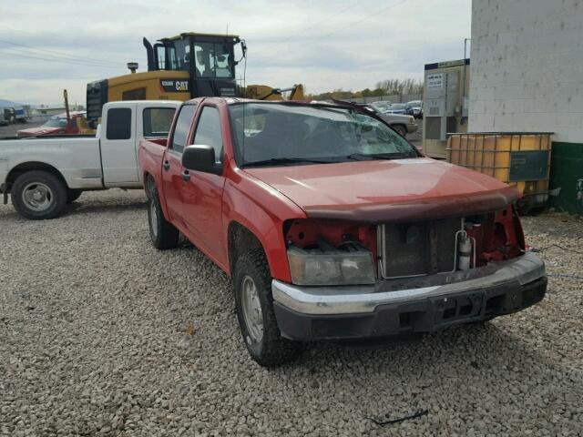 1GCCS136X68204540 - 2006 CHEVROLET COLORADO RED photo 1