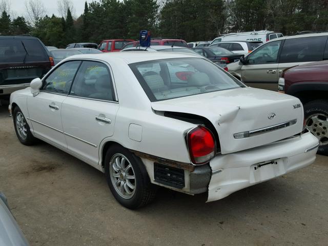 KMHFU45E23A261568 - 2003 HYUNDAI XG WHITE photo 3