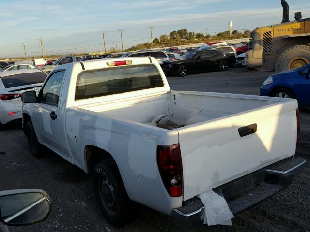 1GCCS146558278025 - 2005 CHEVROLET COLORADO WHITE photo 3