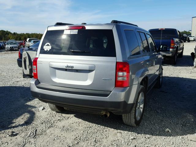 1C4NJPFB4GD576858 - 2016 JEEP PATRIOT LA SILVER photo 4