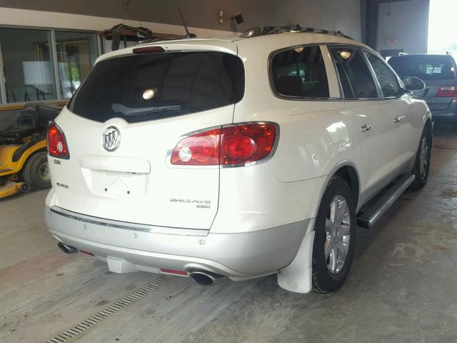 5GAEV23D39J208075 - 2009 BUICK ENCLAVE CX WHITE photo 4