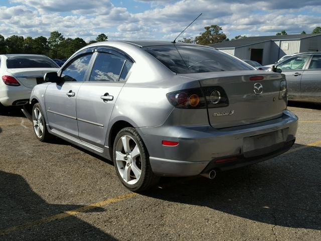 JM1BK123041189135 - 2004 MAZDA 3 GRAY photo 3