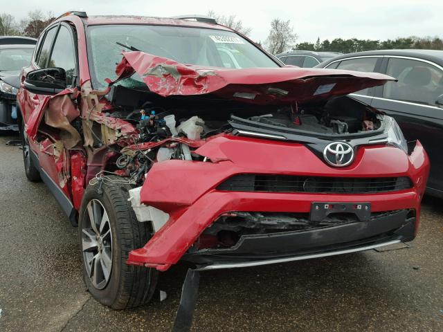 2T3RFREV9GW453568 - 2016 TOYOTA RAV4 XLE RED photo 1