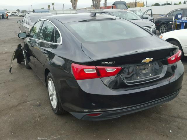 1G1ZE5ST9GF281759 - 2016 CHEVROLET MALIBU LT BLUE photo 3