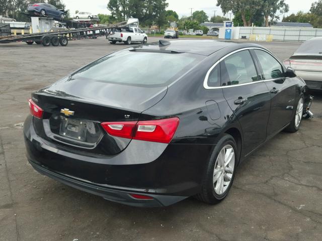 1G1ZE5ST9GF281759 - 2016 CHEVROLET MALIBU LT BLUE photo 4