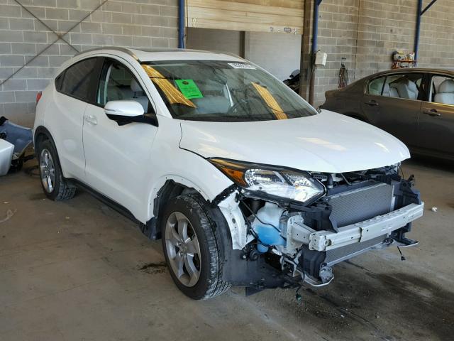 3CZRU6H71GM728086 - 2016 HONDA HR-V EXL WHITE photo 1