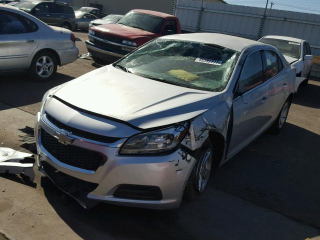 1G11B5SL0EF263492 - 2014 CHEVROLET MALIBU LS SILVER photo 2