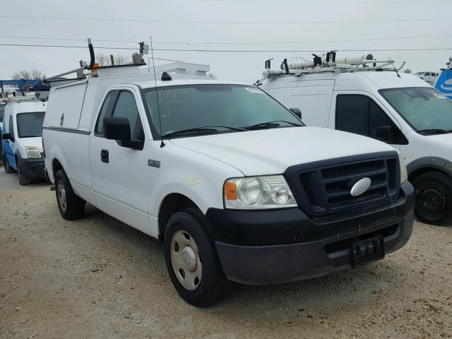 1FTRF12237KD33303 - 2007 FORD F150 WHITE photo 1