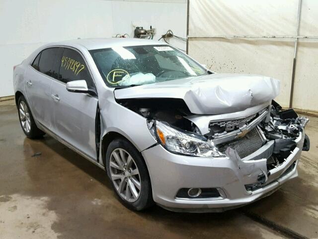 1G11H5SAXDF288556 - 2013 CHEVROLET MALIBU LTZ SILVER photo 1