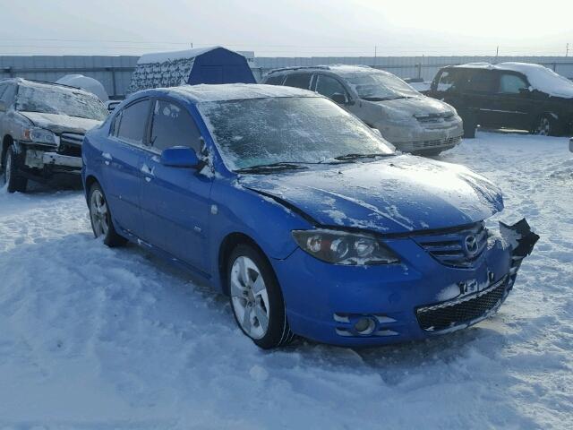 JM1BK323051228738 - 2005 MAZDA 3 S BLUE photo 1