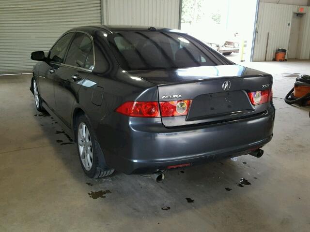 JH4CL96816C015649 - 2006 ACURA TSX CHARCOAL photo 3