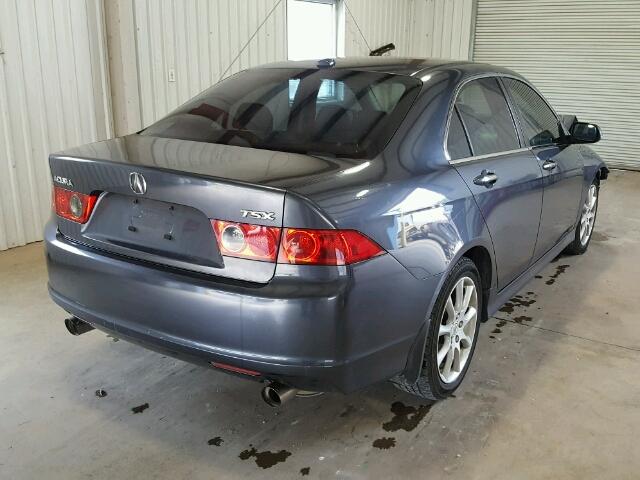 JH4CL96816C015649 - 2006 ACURA TSX CHARCOAL photo 4