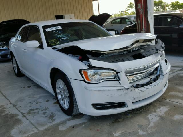 2C3CCAAG5DH699184 - 2013 CHRYSLER 300 WHITE photo 1