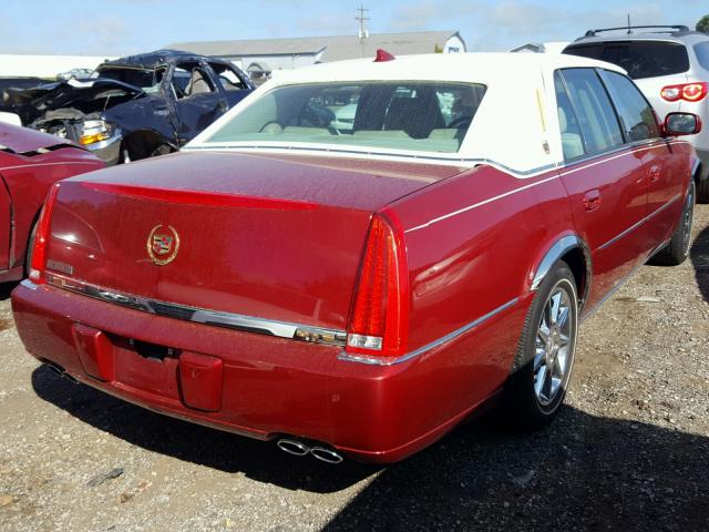 1G6KD5E61BU123716 - 2011 CADILLAC DTS LUXURY RED photo 4