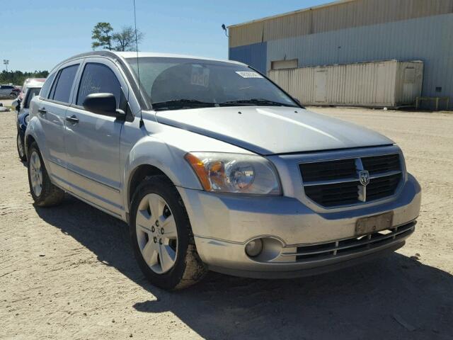 1B3HB48B07D508757 - 2007 DODGE CALIBER SX SILVER photo 1