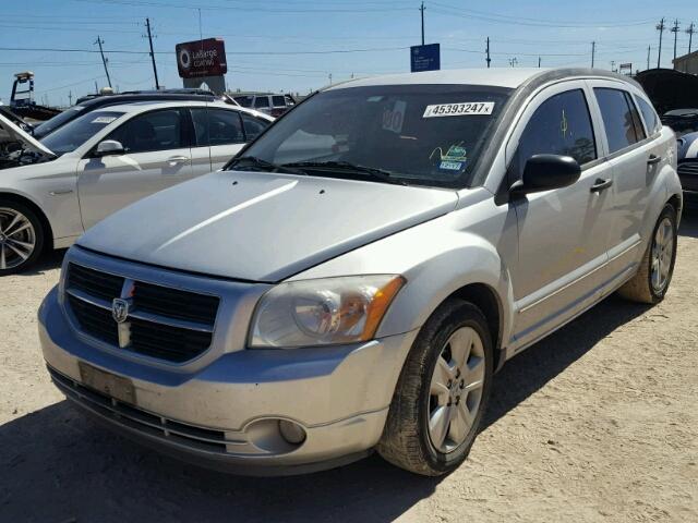 1B3HB48B07D508757 - 2007 DODGE CALIBER SX SILVER photo 2