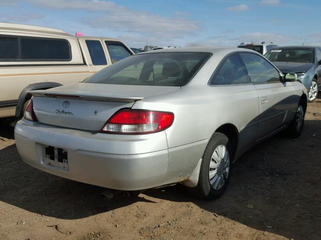 2T1CE22P42C014514 - 2002 TOYOTA CAMRY SOLA SILVER photo 4