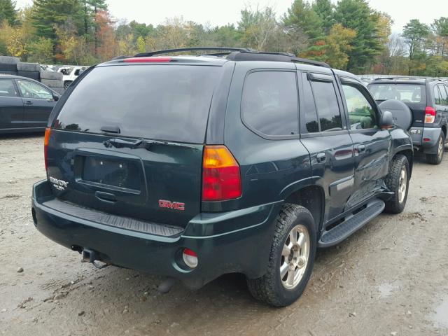 1GKDT13S322519695 - 2002 GMC ENVOY GREEN photo 4