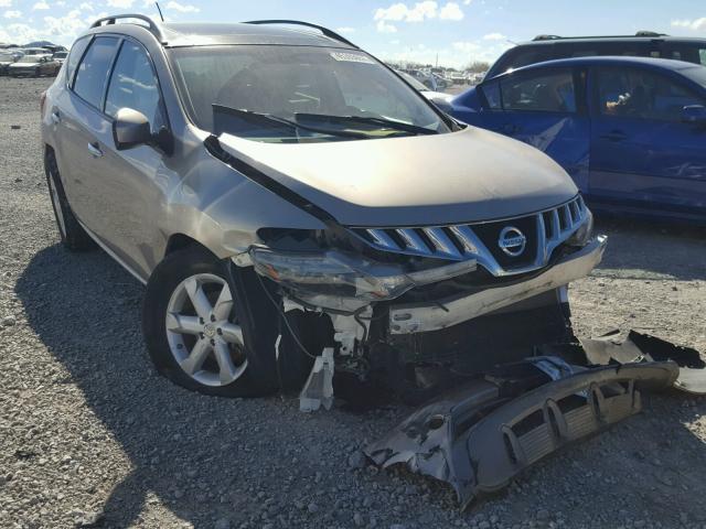 JN8AZ18U49W029510 - 2009 NISSAN MURANO S TAN photo 1