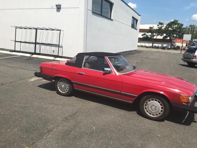 NY49270 - 1978 MERCEDES-BENZ CONVERT RED photo 4