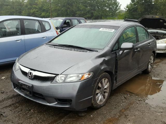 2HGFA1F91AH561521 - 2010 HONDA CIVIC EXL გრაფიტი ფოტო 2
