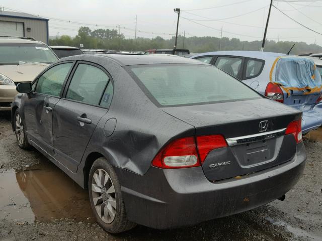 2HGFA1F91AH561521 - 2010 HONDA CIVIC EXL გრაფიტი ფოტო 3