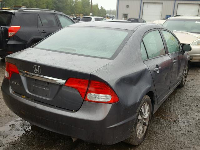 2HGFA1F91AH561521 - 2010 HONDA CIVIC EXL გრაფიტი ფოტო 4