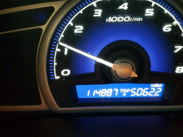 2HGFA1F91AH561521 - 2010 HONDA CIVIC EXL გრაფიტი ფოტო 8