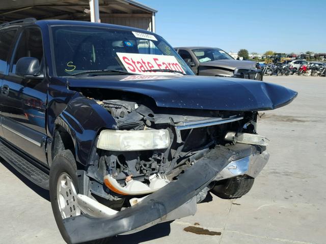 1GNEC13V74J256508 - 2004 CHEVROLET TAHOE C150 BLUE photo 9