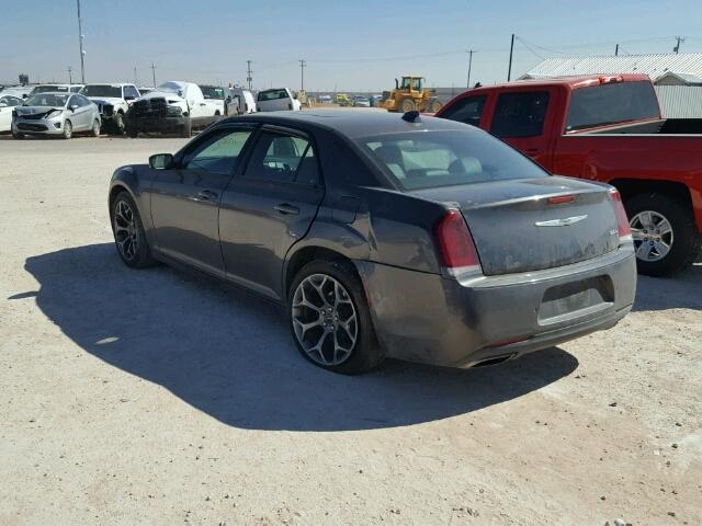 2C3CCABG6FH898911 - 2015 CHRYSLER 300 S GRAY photo 3