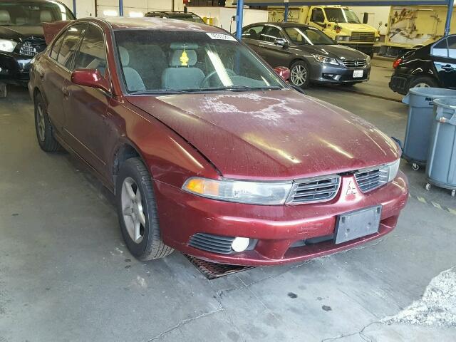 4A3AA46G73E205476 - 2003 MITSUBISHI GALANT ES MAROON photo 1