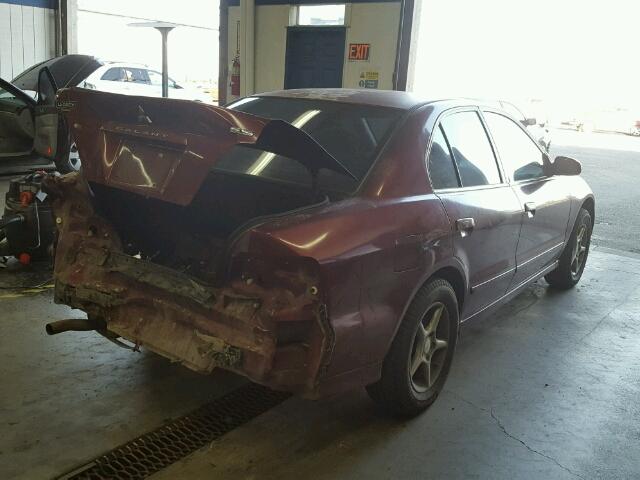 4A3AA46G73E205476 - 2003 MITSUBISHI GALANT ES MAROON photo 4