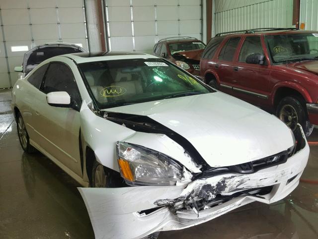 1HGCM82606A008699 - 2006 HONDA ACCORD EX WHITE photo 1